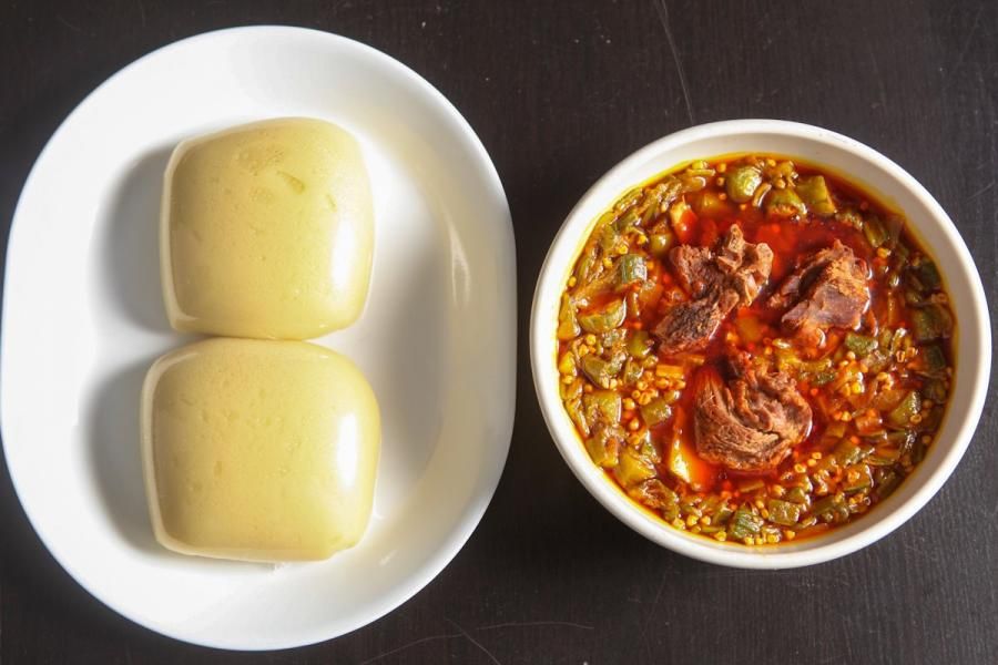 Desmond Munis's post on Goodwall - #FoodTalks# # Akple. Akple is food ...