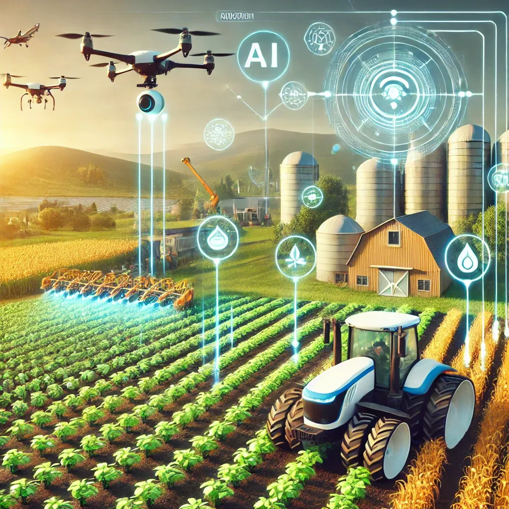 Dex Star's post on Goodwall - A futuristic farm with AI-powered ...
