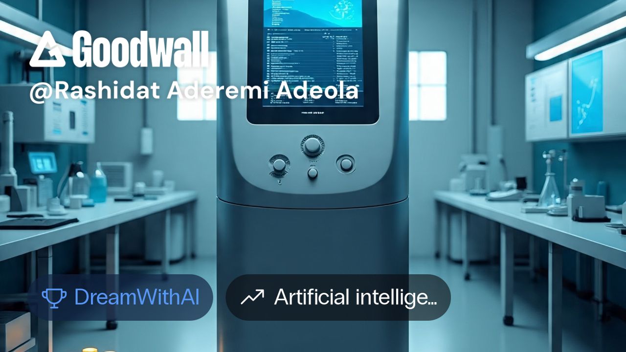 Lab Rashid New Rashidat Aderemi Adeola's post on Goodwall - This image shows a ...