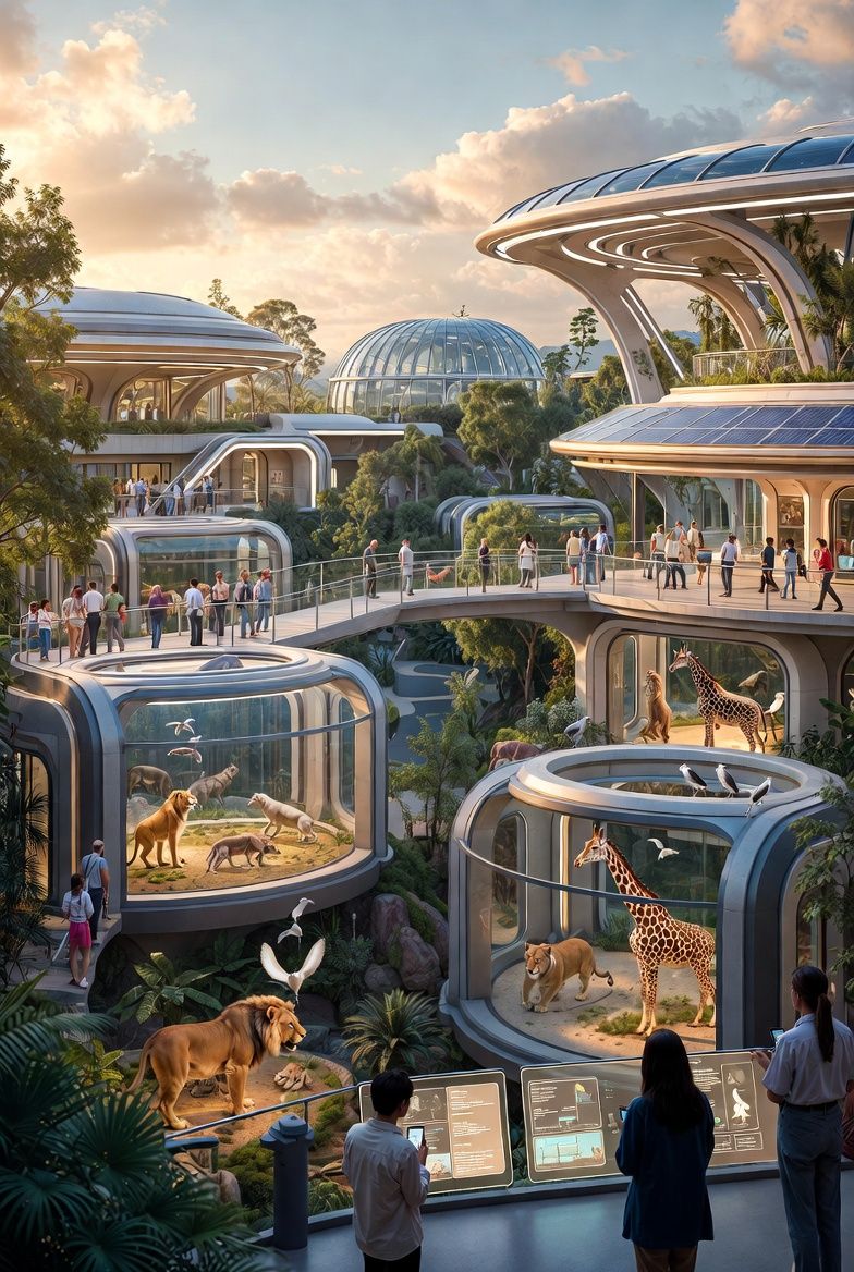 Oliver Jessy's post on Goodwall - A futuristic zoo in 2050 with ...