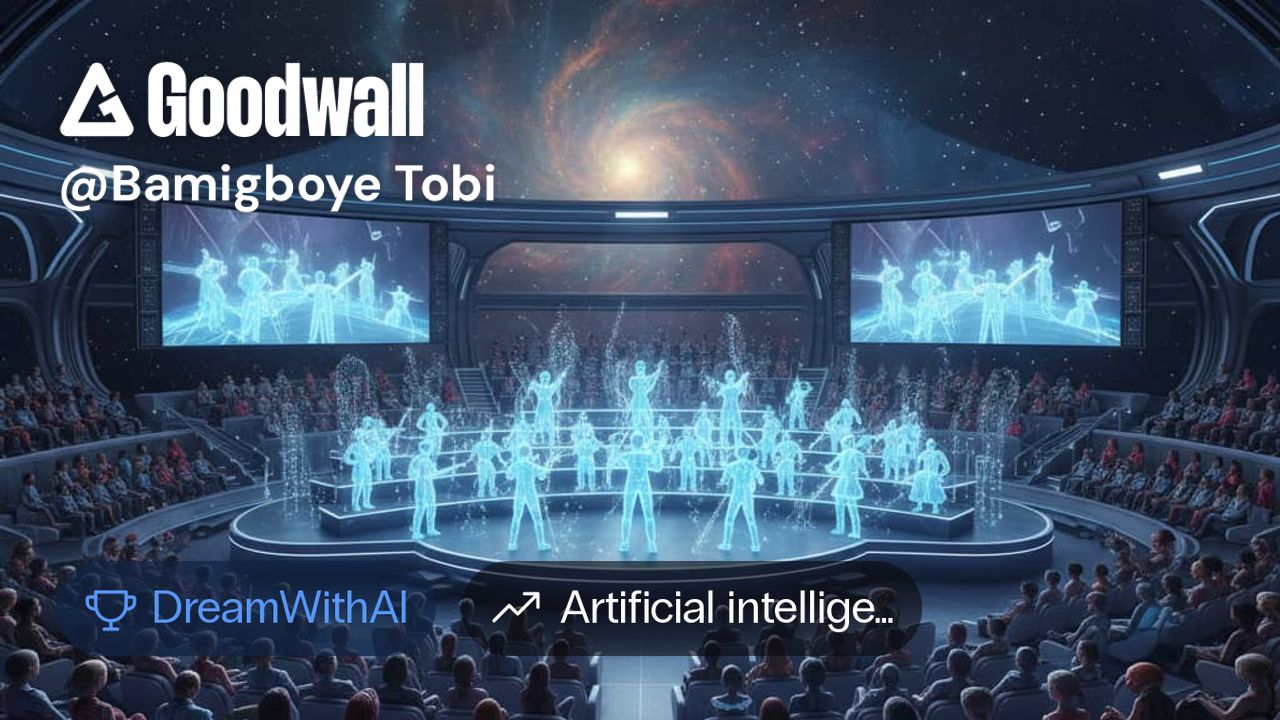 Concert In Space Bamigboye Tobi's post on Goodwall - Create an image that depicts a ...