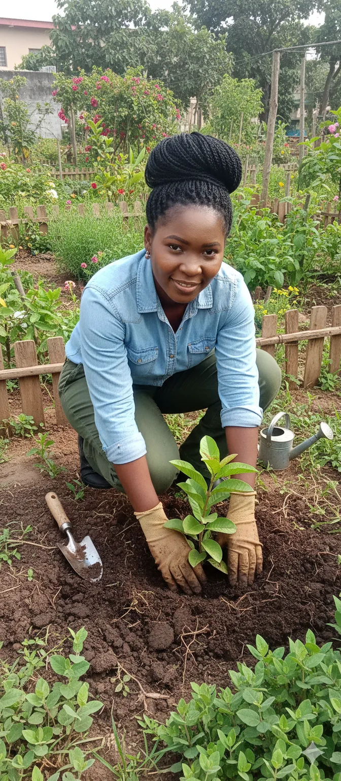 Rita Daike's post on Goodwall - Today, I planted a guava tree in my ...