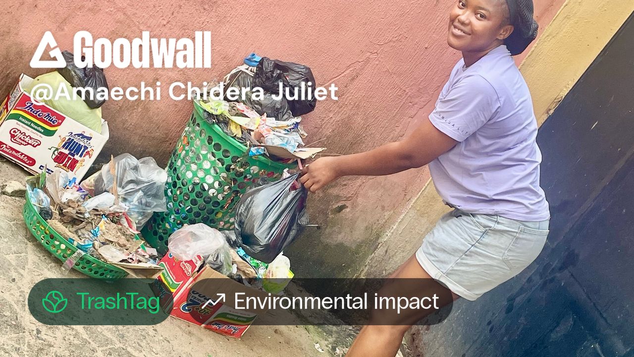 Littered Compound Amaechi Chidera Juliet's post on Goodwall - My house compound was ...