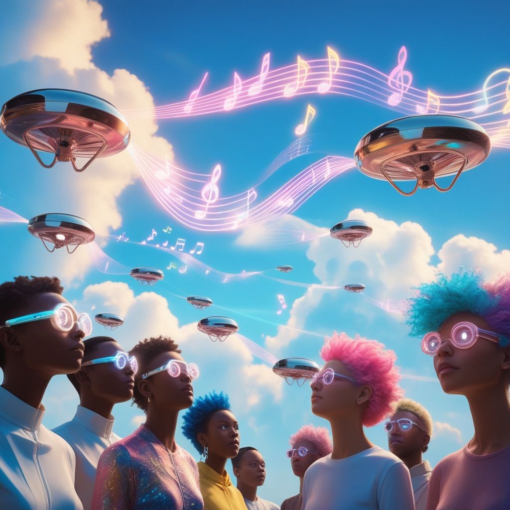 Haliru's post on Goodwall - When sound paints the sky, every heartbeat ...