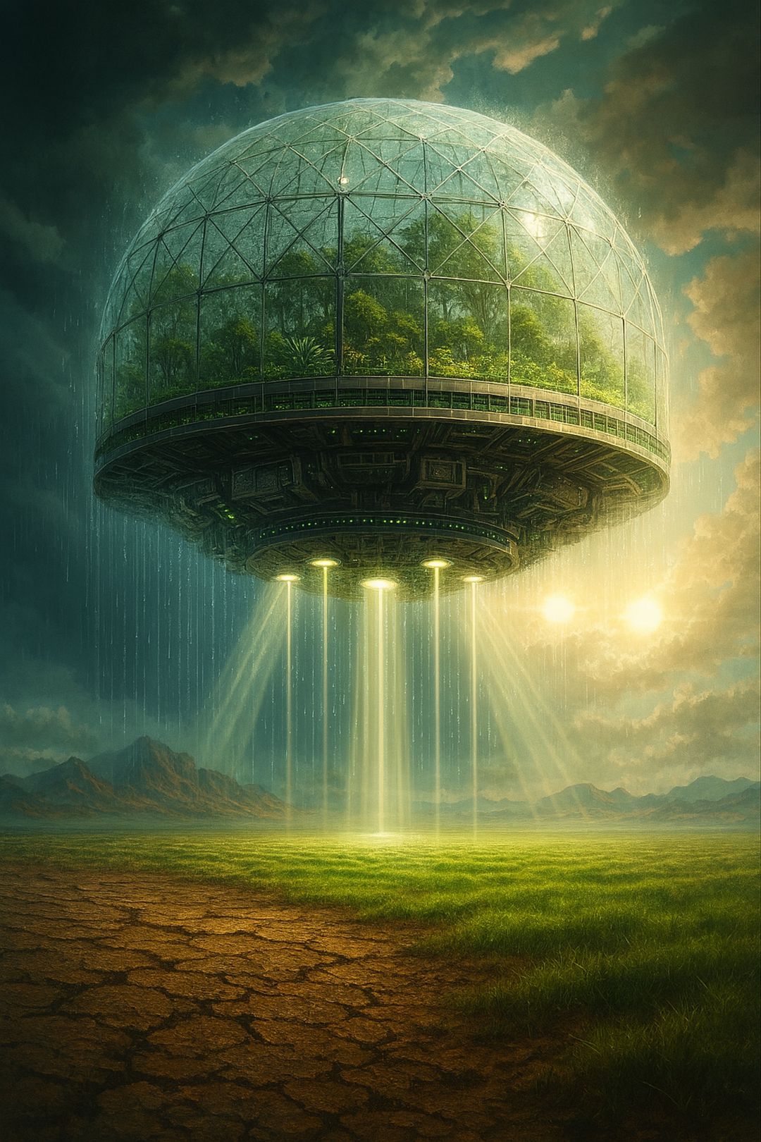 Kingsley Orok's post on Goodwall - A floating greenhouse city hovering ...