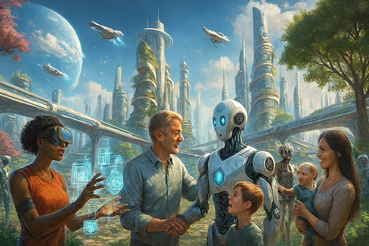 Ramadan Alewo's post on Goodwall - A futuristic city where AI and ...