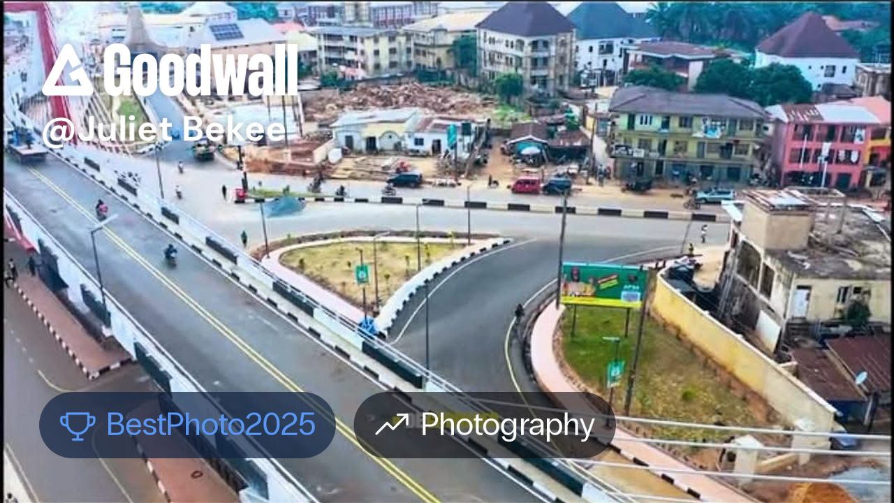 Tared New Juliet Bekee's post on Goodwall - #BestPhoto2025 Ibadan’s new tarred ...