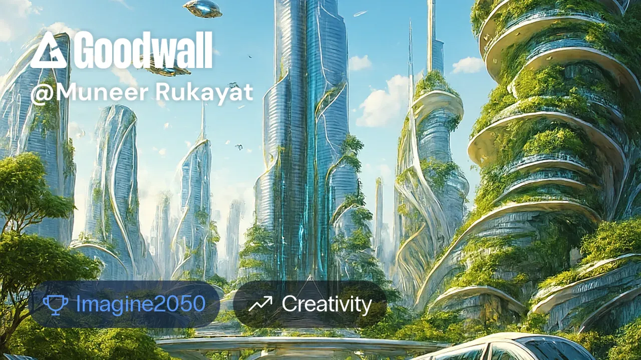 Muneer Rukayat's post on Goodwall - "A futuristic vision of Earth in ...