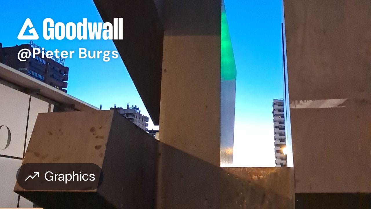 Precarious Abstract Pieter Burgs's post on Goodwall - This sculpture has a brutalist and ...