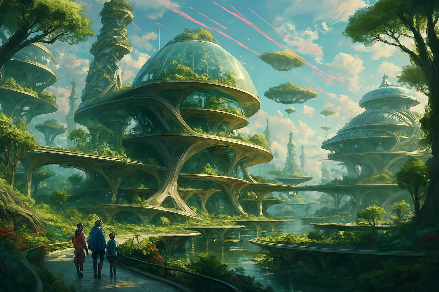 Kudirat Labeke's post on Goodwall - This image portrays a futuristic ...