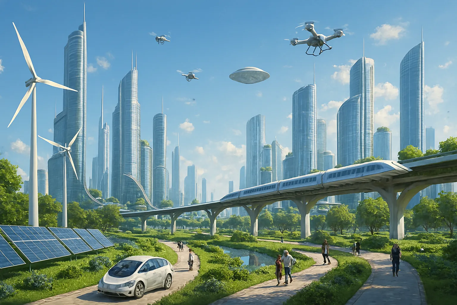 Samzz Dav's post on Goodwall - A utopian Earth in 2050, where cities ...