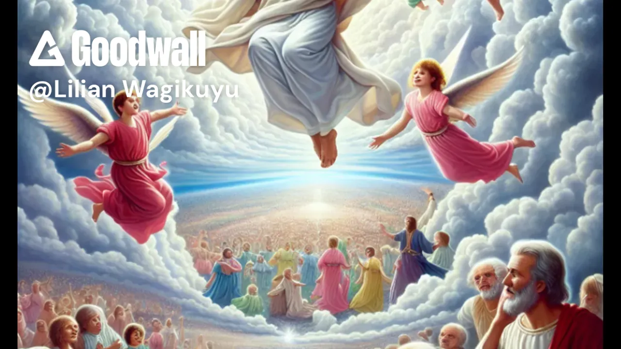Righteous Angels Lilian Wagikuyu's post on Goodwall - Jesus Christ with his angels ...