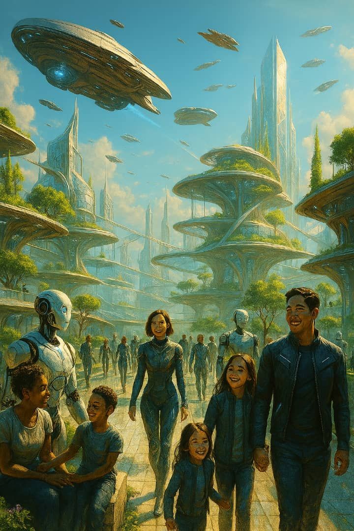 AMIDA LUKMAN's post on Goodwall - A vibrant, utopian cityscape 100 ...