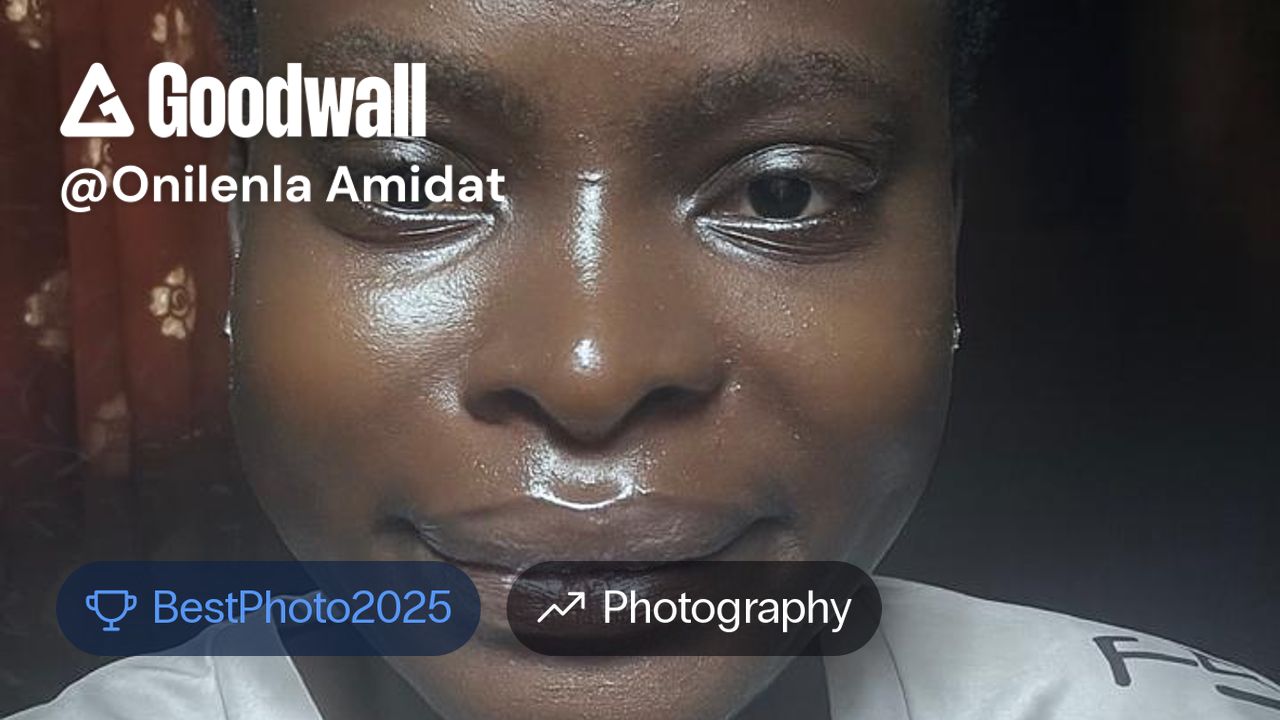 Onilenla Amidat's post on Goodwall - The girl who lived twice, shining ...