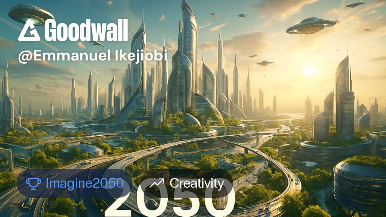 Infrastructure 2050 Emmanuel Ikejiobi's post on Goodwall - A vibrant future Earth in 2050 ...