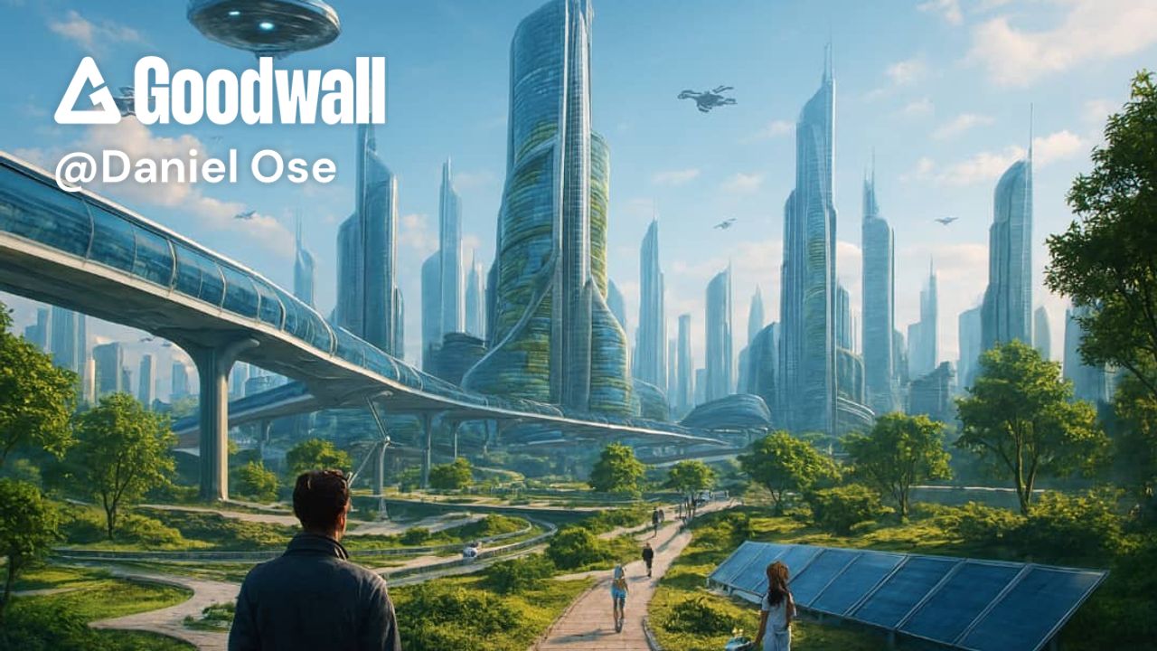 Infrastructure 2050 Daniel Ose's post on Goodwall - A futuristic Earth in 2050, featuring ...