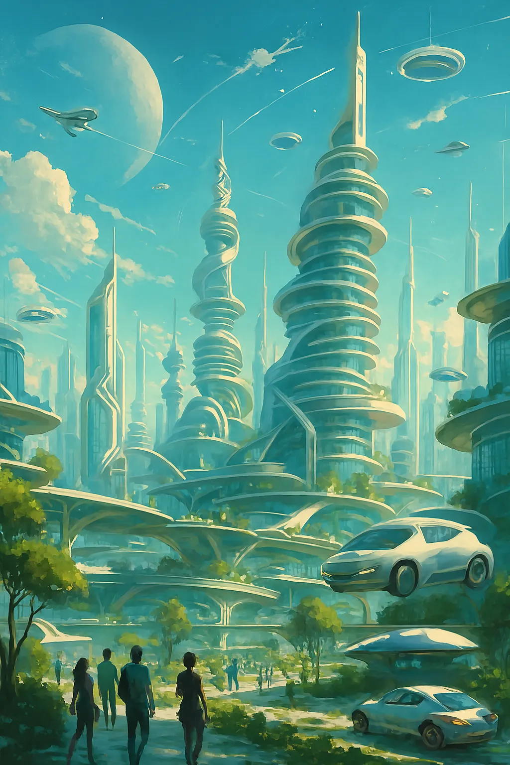 Warise Azeez's post on Goodwall - A utopian future 100 years from now ...