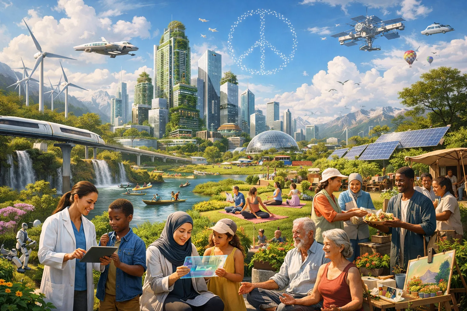 Doris Ijeoma Nwuzor's post on Goodwall - A vibrant futuristic 2050 ...