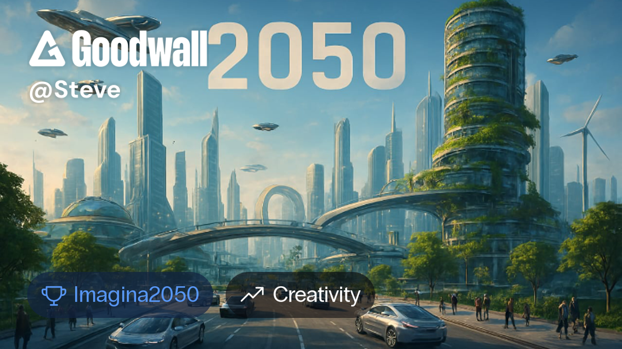 Infrastructure 2050 Steve's post on Goodwall - A futuristic vision of Earth in the year ...