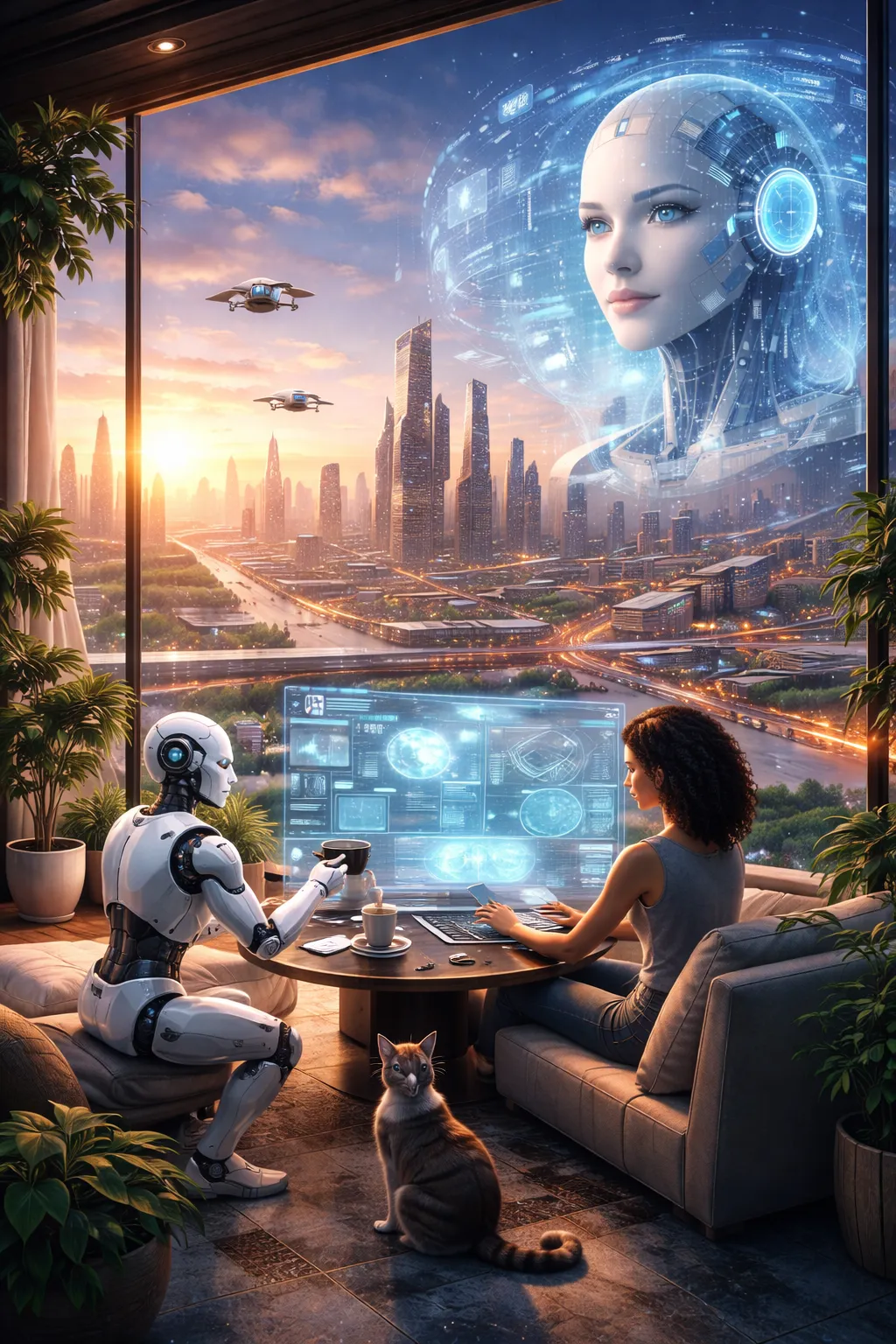 Yabagi Yusuf's post on Goodwall - The image shows a peaceful future ...