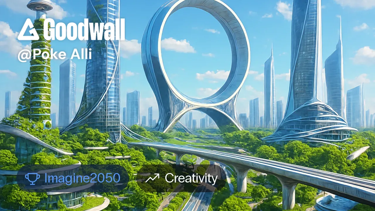 Infrastructure 2050 Poke Alli's post on Goodwall - A futuristic Earth in 2050 featuring ...