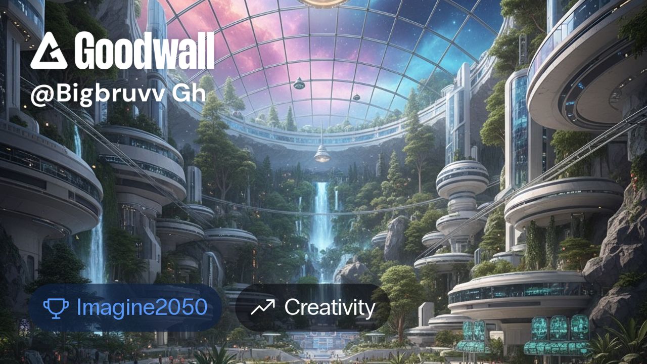 Infrastructure 2050 Bigbruvv Gh's post on Goodwall - A futuristic Earth in 2050, featuring ...