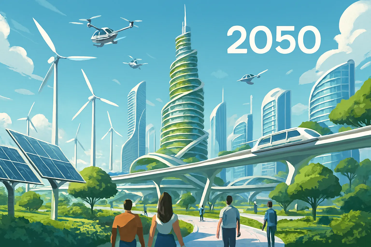 Abiodun Ds's post on Goodwall - A futuristic Earth in 2050, featuring ...