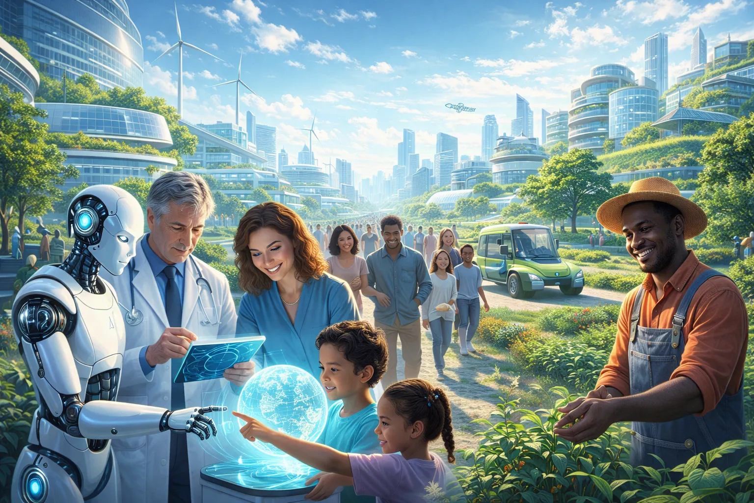 Emmanuel Uche's post on Goodwall - “A peaceful world in 2050 where ...