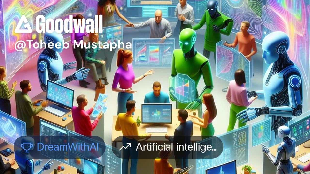Sentient Workspace Toheeb Mustapha's post on Goodwall - A creative workspace in 2050 ...