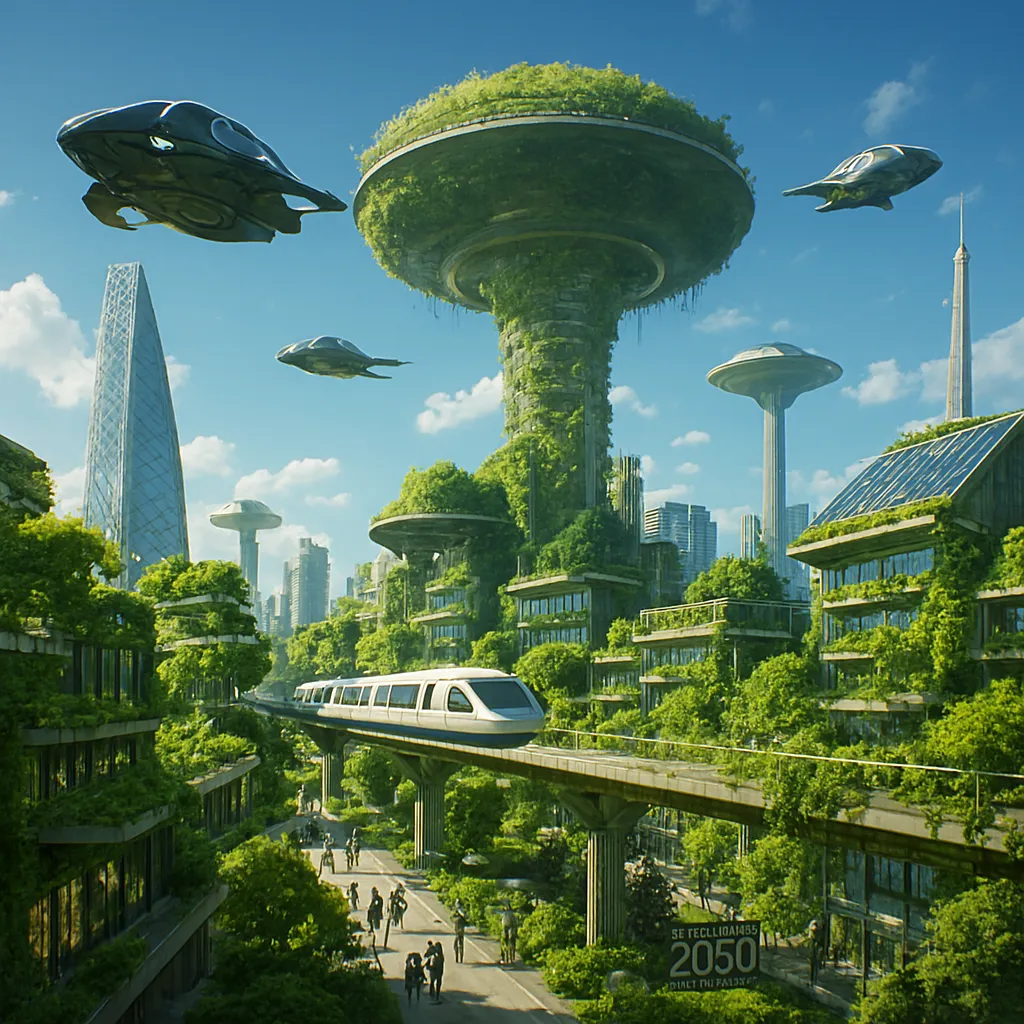 Mariam Yakub's post on Goodwall - A futuristic Earth in 2050, featuring ...