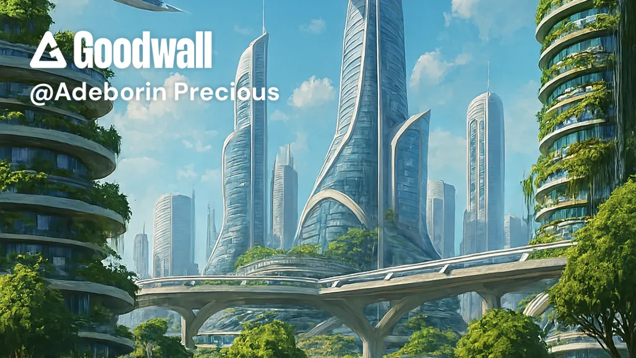 Infrastructure 2050 Adeborin Precious's post on Goodwall - A futuristic vision of Earth in ...