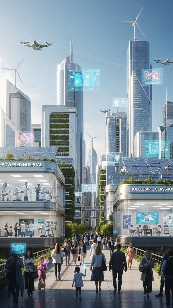 Faith Esset's post on Goodwall - The world in 2050 with advanced ...