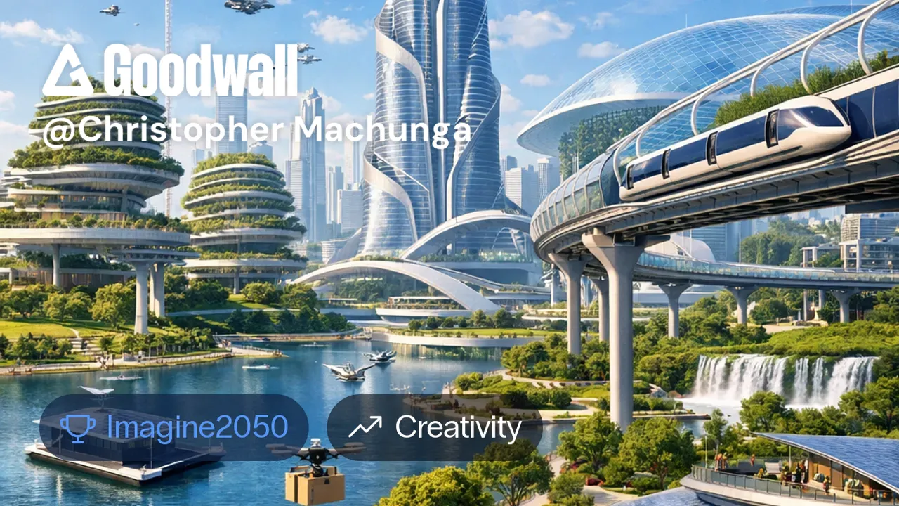 Machunga Christopher Machunga's post on Goodwall - A futuristic cityscape where ...