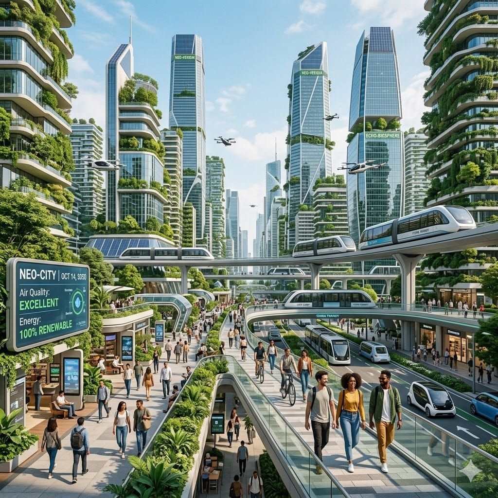 Obaro Hillary Akpudje's post on Goodwall - A vibrant glimpse into 2050 ...
