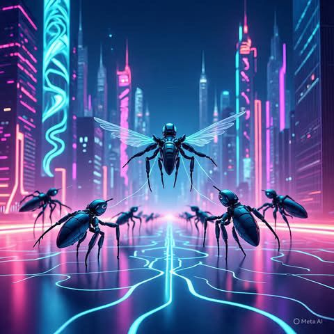 Ire Mide's post on Goodwall - The image depicts ethereal white AI ...