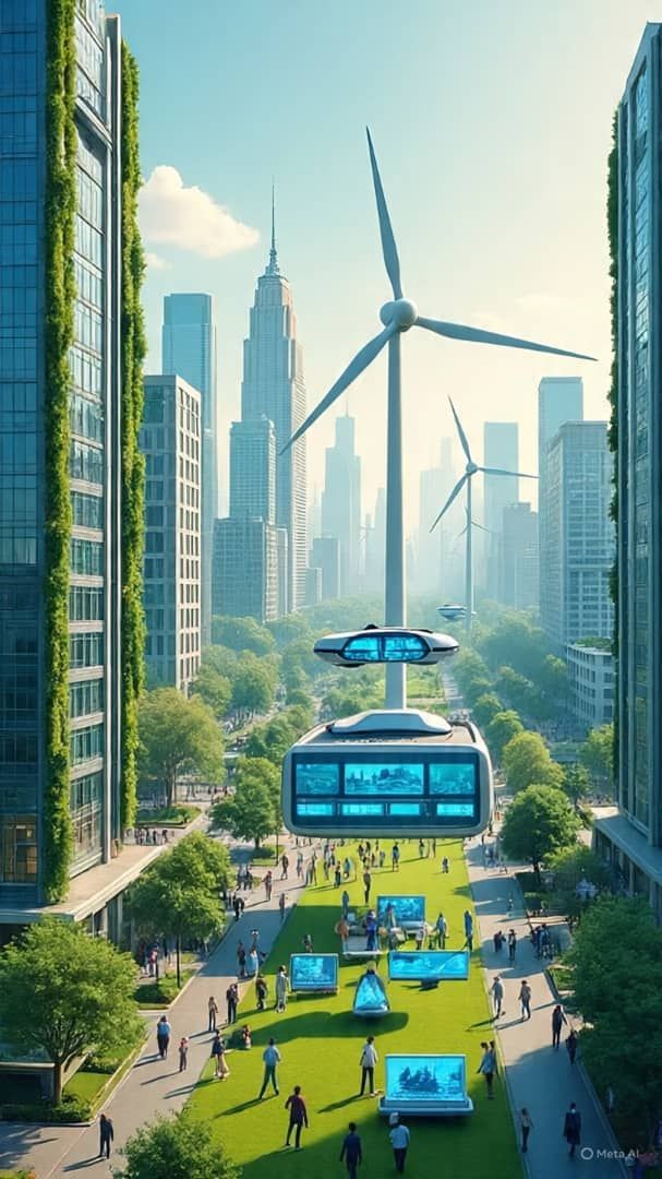 Azeez's post on Goodwall - > *A hopeful vision of the future: a vibrant ...
