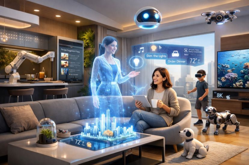 Mac Donald's post on Goodwall - The image portrays a futuristic smart ...