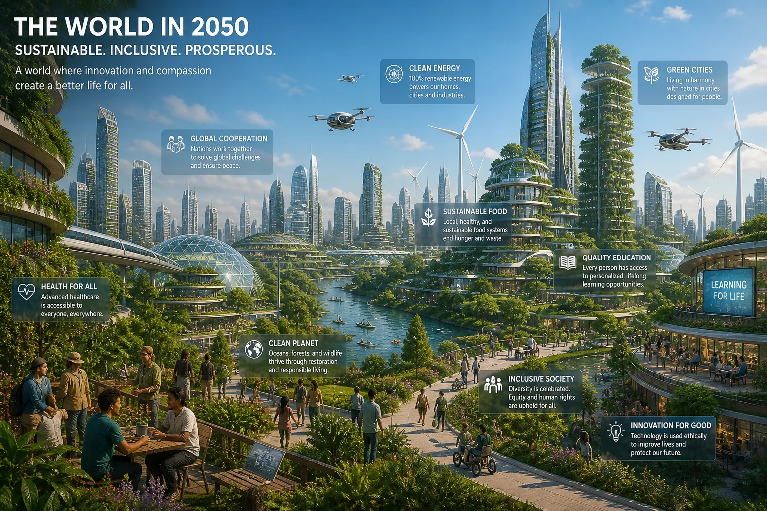 Prince Dike's post on Goodwall - A futuristic green city where ...