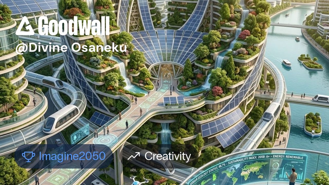 Infrastructure 2050 Divine Osaneku's post on Goodwall - A look into the future: a ...