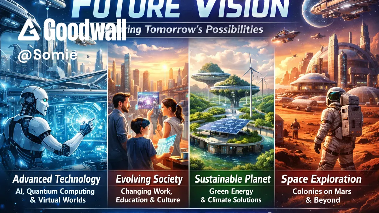 Somie's post on Goodwall - The future world will be a tapestry woven ...